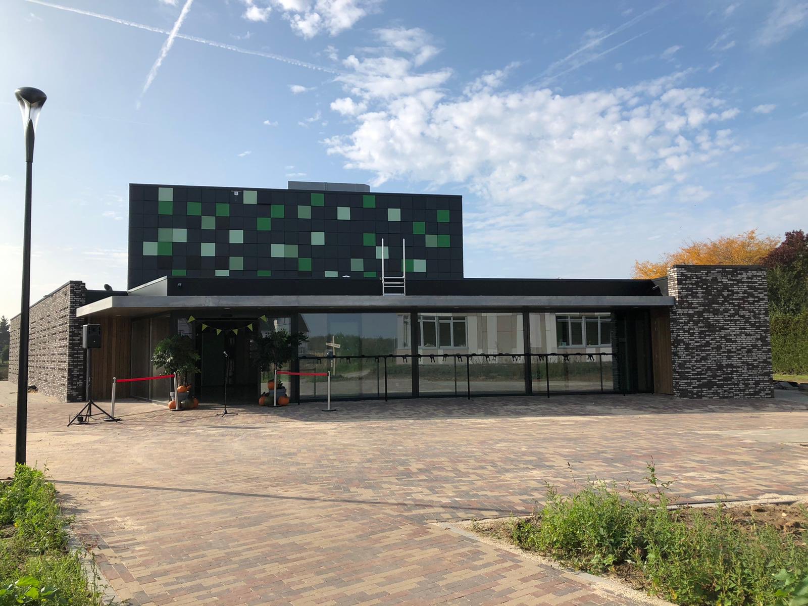 De buitenkant van Gymzaal De Grote Boel